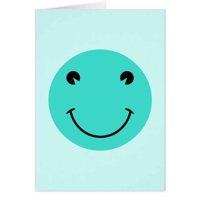 Cartão Face Turquesa (Frente)