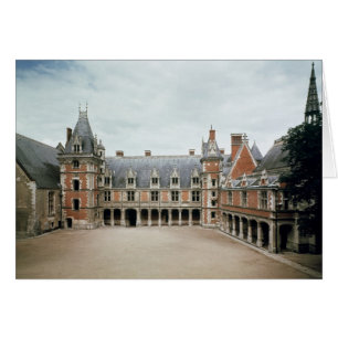 Cartão Fachada da asa de Louis XII, 1498-1503