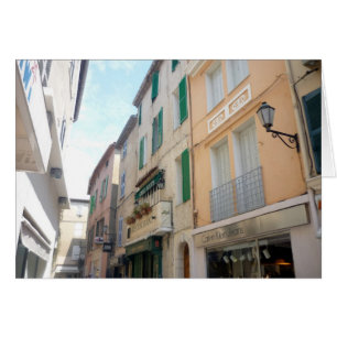 Cartão fachada francesa