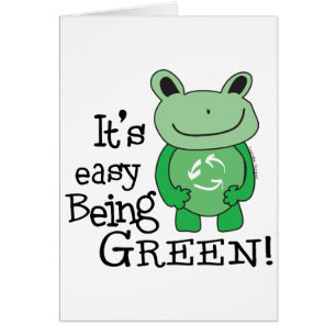 Cartão Fácil Ser Verde