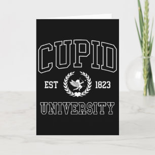 Cartão Faculdade Cupid University College Dia dos Namorad