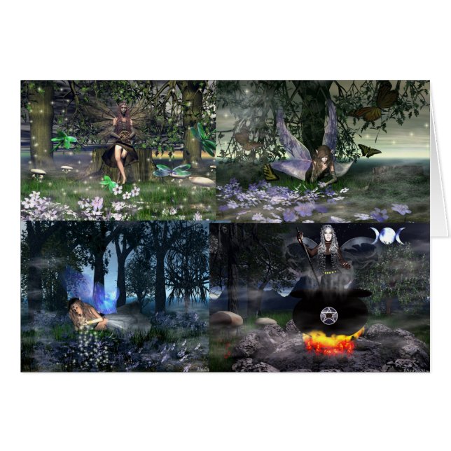 Cartão Fada Collection-1 (Frente Horizontal)