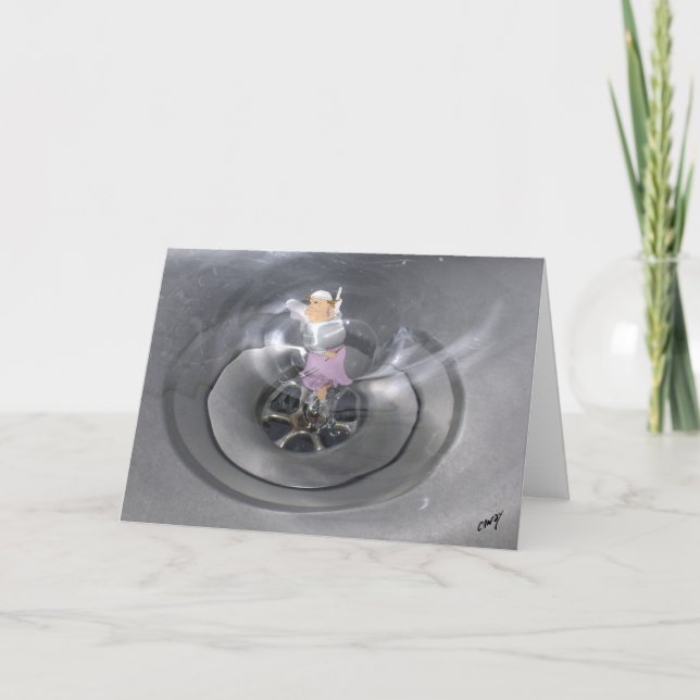 Cartão Fada de Aniversário! (Frente)