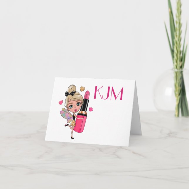 Cartão Fada de rico (Frente)