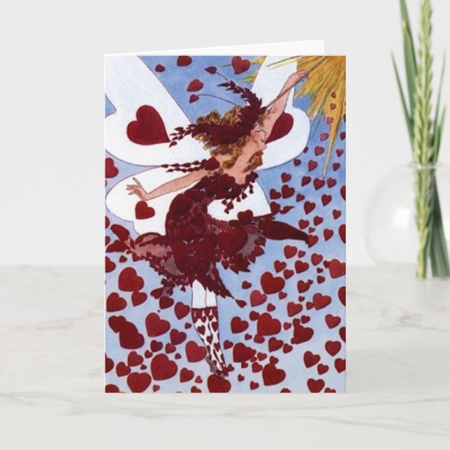 Cartão Fada do Coração (Frente)