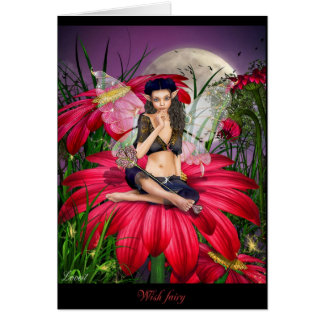 Cartão Fada do desejo