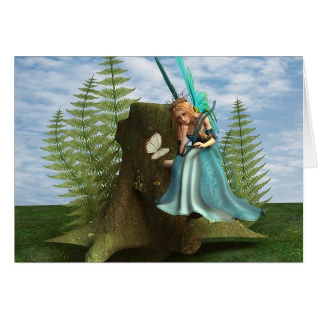 Cartão Fada Fátea (Frente Horizontal)