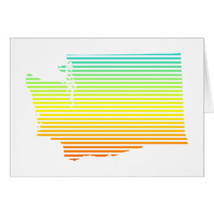 Cartão fade de resfriamento washington