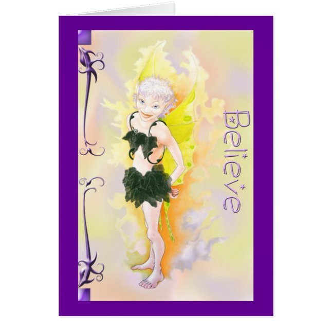 Cartão Faerie (Frente)