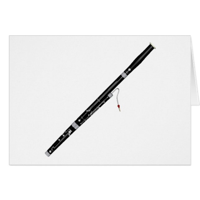 Cartão Fagote (Frente Horizontal)