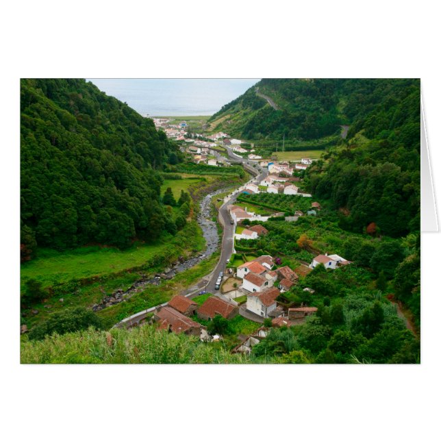 Cartão Faial da Terra (Frente Horizontal)