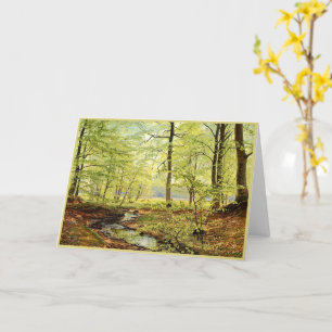 Cartão Faieiras na primavera, Christian Zacho