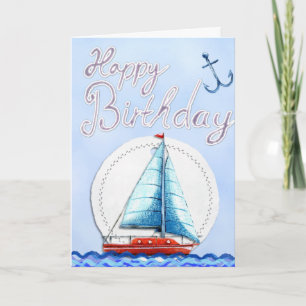 Cartão Fair Winboat Birthday