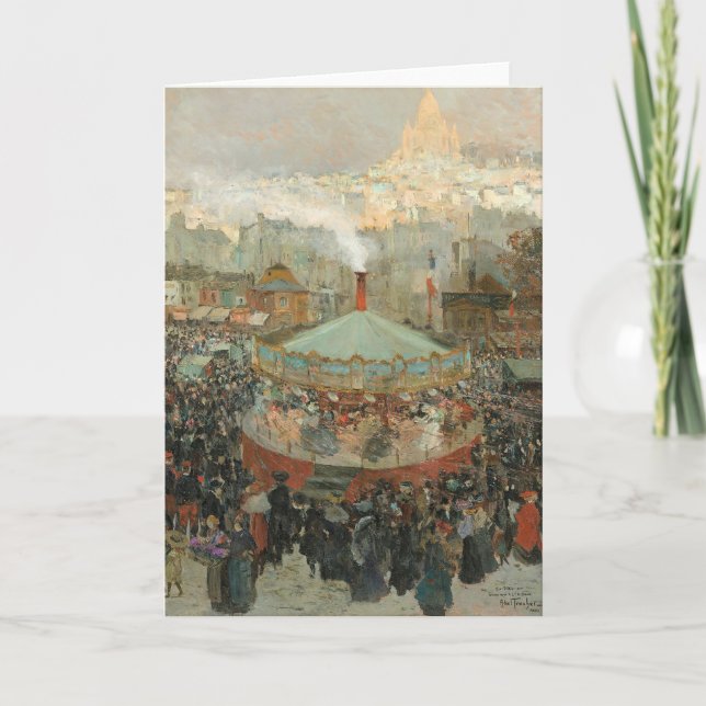 Cartão Fairground | Louis Abel-Truchet (Frente)