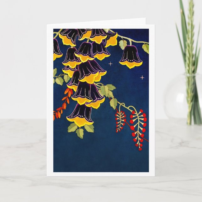 Cartão "Fairy Bells" Blank Greeting Card (Frente)