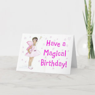 Cartão Fairy Birthday Card