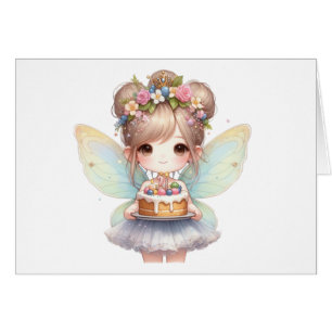 Cartão Fairy Birthday Card