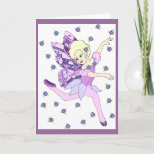 Cartão Fairy Birthday Card