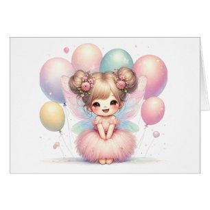 Cartão Fairy Birthday Card