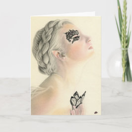 Cartão Fairy Butterfly Greeting Card