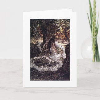 Cartão Fairy Circle by Arthur Rackham