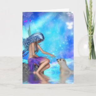Cartão Fairy Conversations II Greeting Card