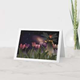 Cartão Fairy Night Magic greeting card