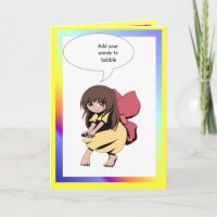 Fairy speech bubble, Wind in my skirt!