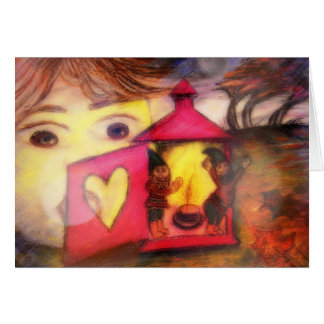 Cartão Fairytale Visitors