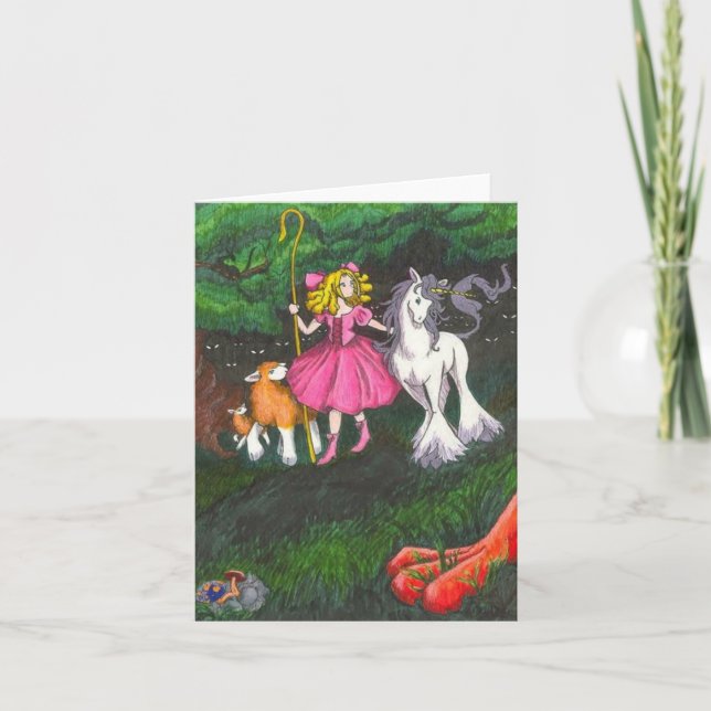 Cartão Fairytale World - VAZIO (Frente)