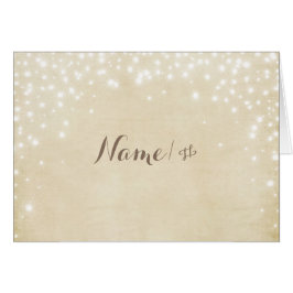 Cartão Faísca do pergaminho