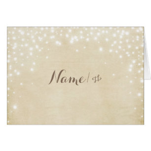 Cartão Faísca do pergaminho