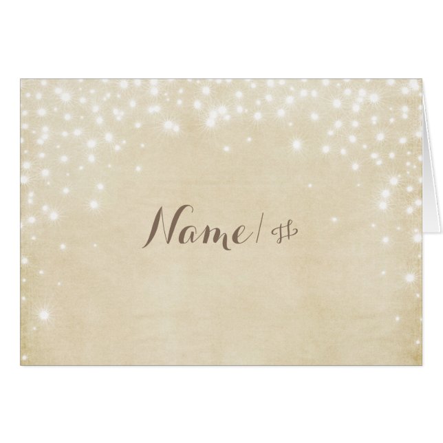 Cartão Faísca do pergaminho (Frente horizontal)