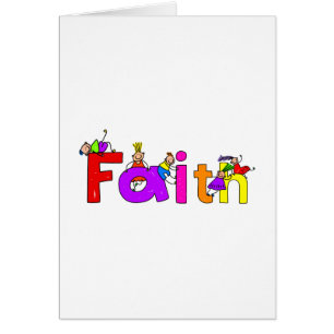 Cartão Faith Kids