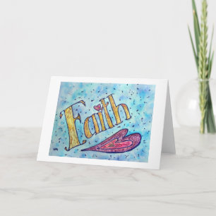 Cartão Faith Note Card