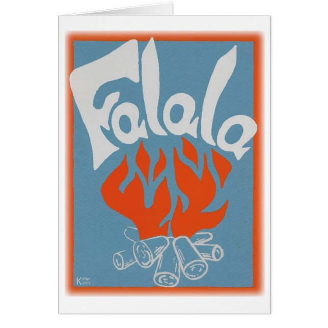 Cartão FaLaLa (Frente)