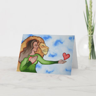 Cartão Falando do coração por Rita Loyd