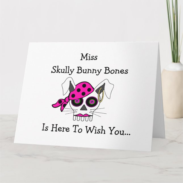 Cartão Fale Como Um Dia Pirata (Frente)