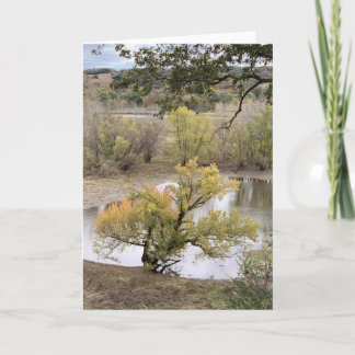 Cartão Fall Foliage at Good Earth State Park