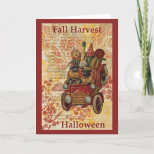 Cartão Fall Harvest Halloween