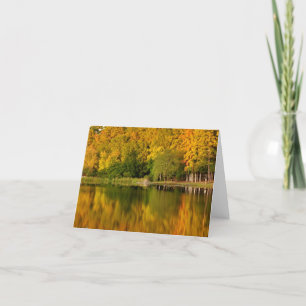Cartão Fall Notecard - Blank Inside