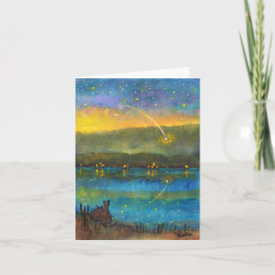 Cartão 'Falling Star' Note Card