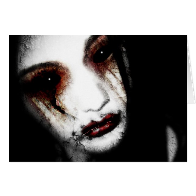 Cartão Falln Angel of Loss (Frente horizontal)