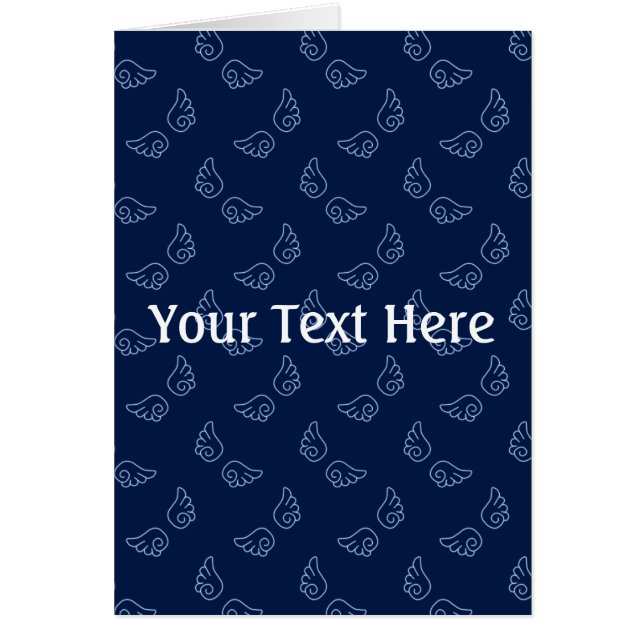 Cartão Falln Chibi Angel Wings (Frente)