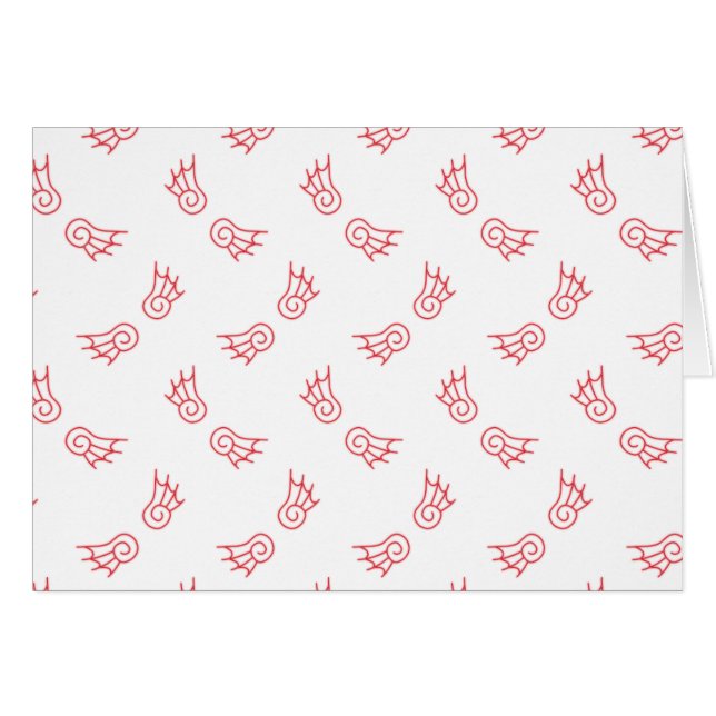 Cartão Falln Chibi Demon Wings (Frente horizontal)