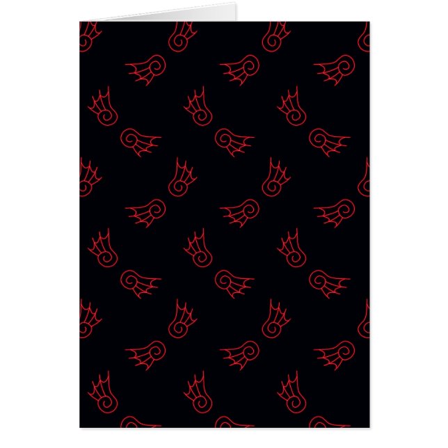 Cartão Falln Chibi Demon Wings (Frente)