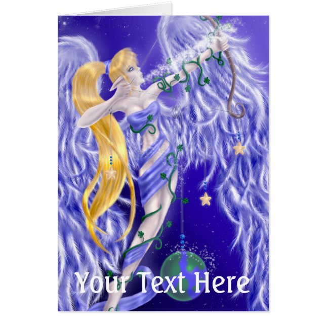 Cartão Falln Earth Angel (Frente)