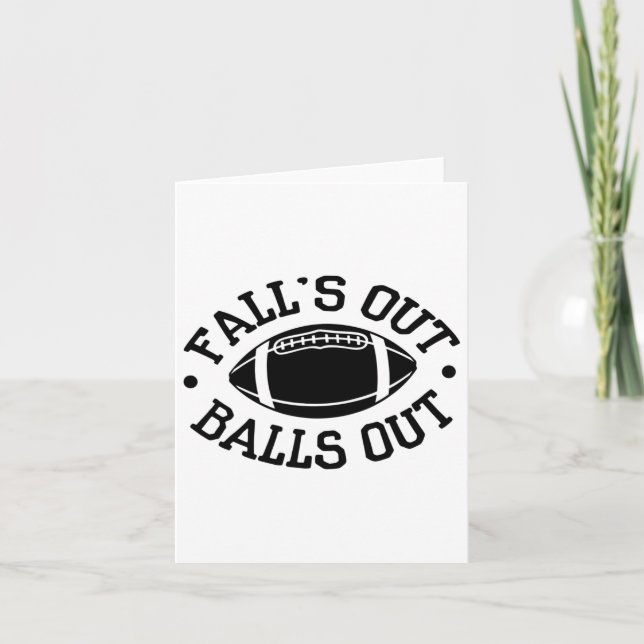 Cartão Fall's Out Bylls Out (Frente)