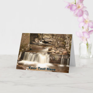 Cartão Falls Personalizáveis de Bracklinn, Perthshire, Es