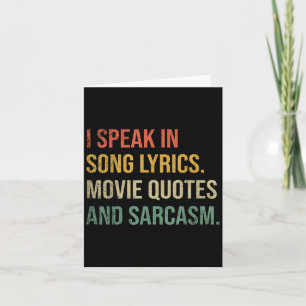Cartão Falo Em Filme Citando Música Letras E Sarcasmo Fl